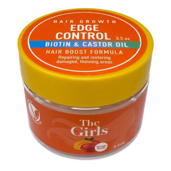The Girls Rice Water Edge Control - Mango