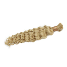 Load image into Gallery viewer, Blonde Deep Wave Bulk 100% Human Braiding Hair
