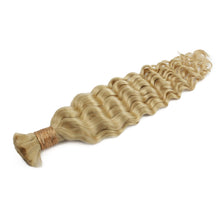 Load image into Gallery viewer, Blonde Deep Wave Bulk 100% Human Braiding Hair
