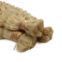 Load image into Gallery viewer, Blonde Deep Wave Bulk 100% Human Braiding Hair
