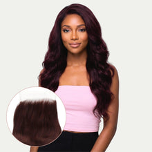 Load image into Gallery viewer, Burgundy Body Wave 5x5 HD Lace Human Hair Closure
