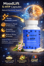 Load image into Gallery viewer, MoodLift 5-HTP Capsules | Natural Serotonin Support
