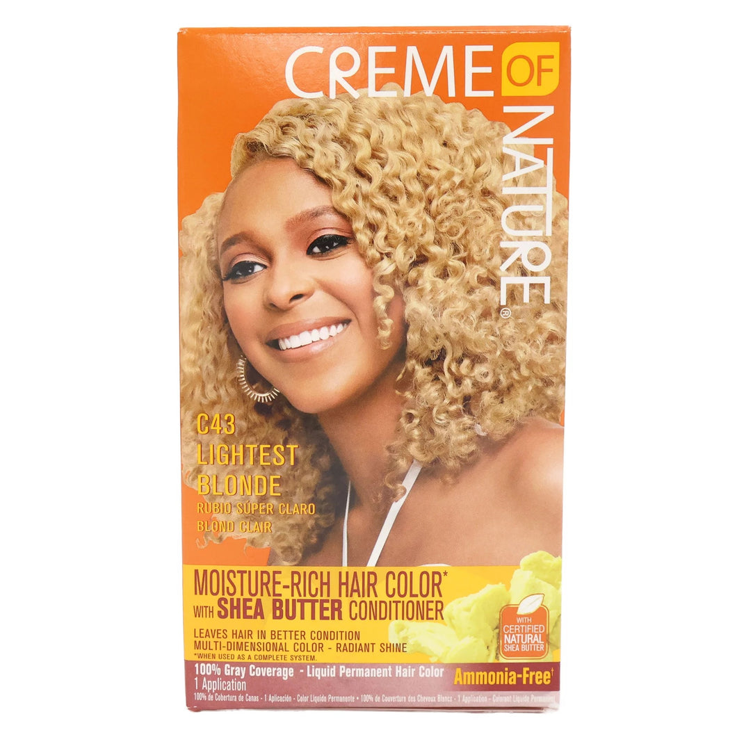 Crème of Nature Moisture- Rich Hair Color C43 Lightest Blonde