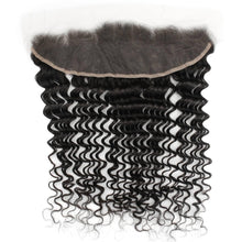 Load image into Gallery viewer, HD Lace Human Hair Frontal - Deep Wave 13x4
