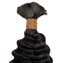 Load image into Gallery viewer, 100% Human  Bulk Braiding Hair - Deep Wave
