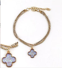 Load image into Gallery viewer, Pastel Collection Anklet - Clover (1pc)
