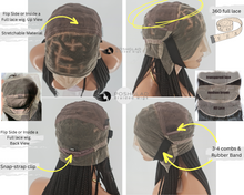 Load image into Gallery viewer, Glueless Distressed Locs Wig
