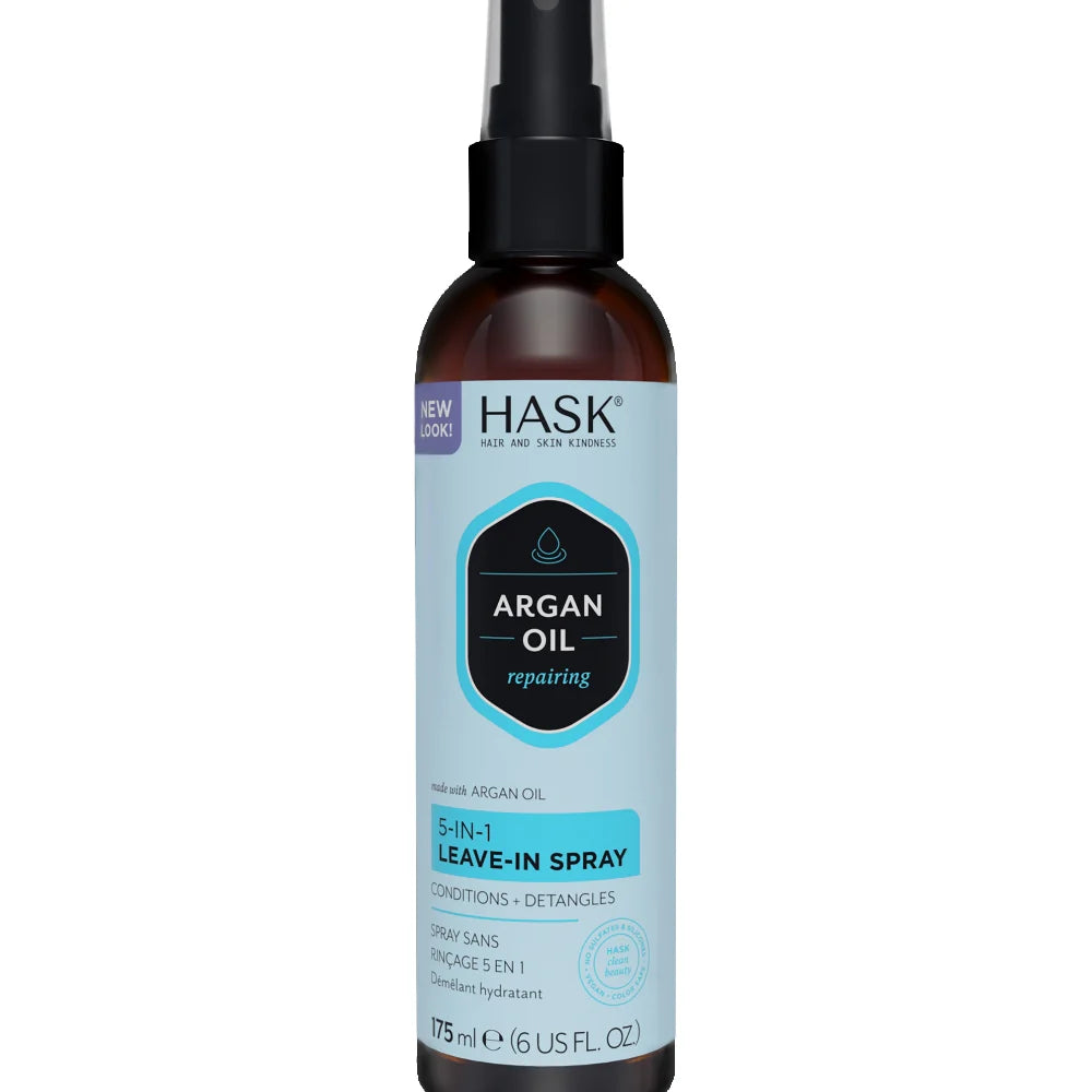 Hask 5-IN-1 Spray Leave-IN Spray Argan Oil