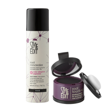 Load image into Gallery viewer, Style Edit Root Concealer Spray + Root Touch Up Duo - BRUNETTE
