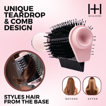 Load image into Gallery viewer, Hot &amp; Hotter Multi-Functional Hair Dryer Brush with Comb, Pink
