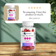 Load image into Gallery viewer, Hair, Skin &amp; Nails Gummies with Collagen &amp; Biotin – Beauty Support for Women
