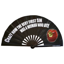 Load image into Gallery viewer, Jane Bell Very First Sin Hand Fan
