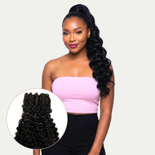 Load image into Gallery viewer, Jerry Curl 100% Human Hair Ponytail Extension
