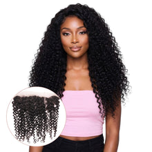 Load image into Gallery viewer, Kinky Curly 13x4 Transparent Lace Human Hair Frontal
