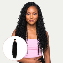 Load image into Gallery viewer, 100% Human Bulk Braiding Hair - Kinky Curly
