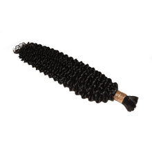 Load image into Gallery viewer, 100% Human Bulk Braiding Hair - Kinky Curly
