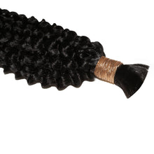 Load image into Gallery viewer, 100% Human Bulk Braiding Hair - Kinky Curly
