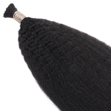 Load image into Gallery viewer, Kinky Straight Bulk 100% Human Braiding Hair
