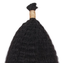 Load image into Gallery viewer, Kinky Straight Bulk 100% Human Braiding Hair
