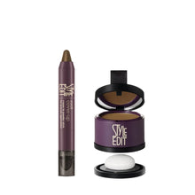 Load image into Gallery viewer, Style Edit Cover Up Stick and Touch Up Powder DUO - Brunette
