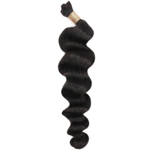 Load image into Gallery viewer, 100% Human Braiding Hair - Loose Wave Bulk
