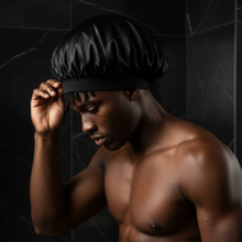 Load image into Gallery viewer, Mr. Durag Shower &amp; Conditioning Cap XL, 1 Count, Black
