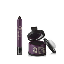 Load image into Gallery viewer, Style Edit Cover Up Stick and Touch Up Powder DUO - Brunette
