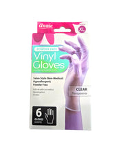 Load image into Gallery viewer, Annie Clear Vinyl Gloves, 6 pr
