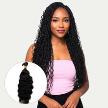 Load image into Gallery viewer, Raw Indian Curly Bulk 100% Human Braiding Hair
