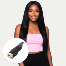 Load image into Gallery viewer, 100% Human Hair Tape In Extensions - Raw Straight
