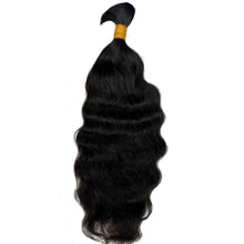 Load image into Gallery viewer, Raw Indian Curly Bulk 100% Human Braiding Hair
