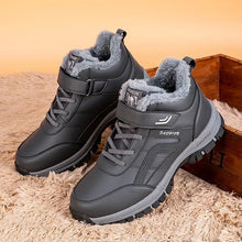 Load image into Gallery viewer, Mens Waterproof Winter Snow Boots – Warm Durable Outdoor Shoes

