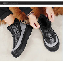 Load image into Gallery viewer, Mens Winter Ankle Boots – Warm Durable Outdoor Shoes
