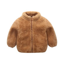 Load image into Gallery viewer, Kids Winter Coat – Warm Fleece Jacket

