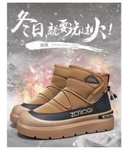 Load image into Gallery viewer, Mens Winter Ankle Boots – Warm Durable Outdoor Shoes
