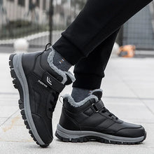 Load image into Gallery viewer, Mens Waterproof Winter Snow Boots – Warm Durable Outdoor Shoes
