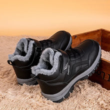 Load image into Gallery viewer, Mens Waterproof Winter Snow Boots – Warm Durable Outdoor Shoes
