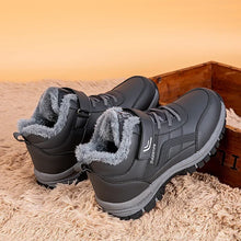 Load image into Gallery viewer, Mens Waterproof Winter Snow Boots – Warm Durable Outdoor Shoes
