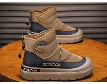 Load image into Gallery viewer, Mens Winter Ankle Boots – Warm Durable Outdoor Shoes
