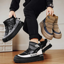 Load image into Gallery viewer, Mens Winter Ankle Boots – Warm Durable Outdoor Shoes
