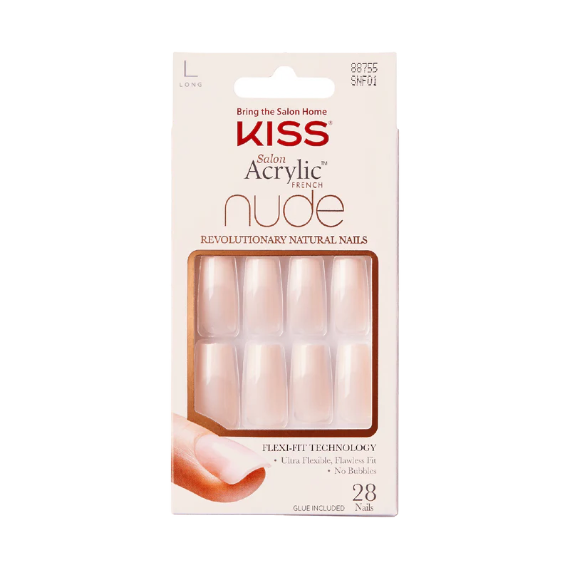 KISS Acrylic French Nude Nails