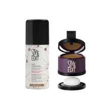 Load image into Gallery viewer, Style Edit Touch Up Powder and Concealer Spray DUO - Brunette Travel Size
