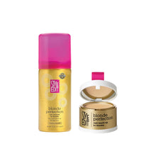 Load image into Gallery viewer, Touch Up Powder and Travel Sized Concealer Spray - Blonde Travel Duo
