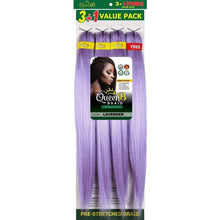 Load image into Gallery viewer, Queen B Pre-Stretched Braiding Hair Value Pack
