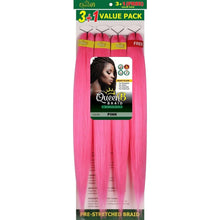 Load image into Gallery viewer, Queen B Pre-Stretched Braiding Hair Value Pack

