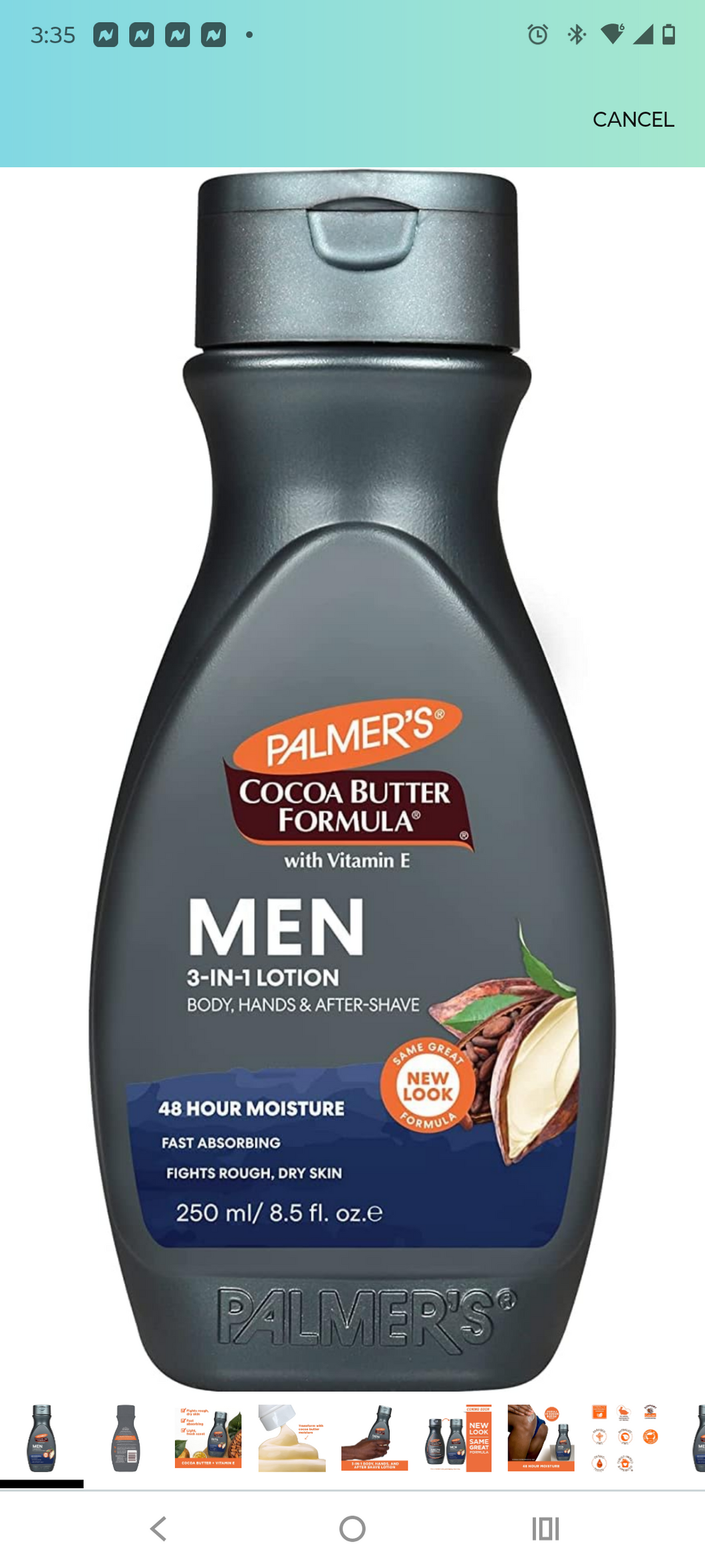 Palmer's Cocoa Butter Formula Men 3-1 Lotion