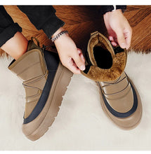 Load image into Gallery viewer, Mens Winter Ankle Boots – Warm Durable Outdoor Shoes
