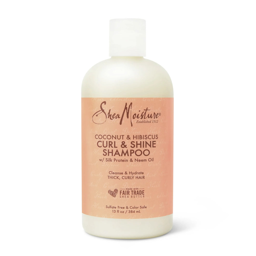 Shea Moisture Coconut & Hibiscus Curl & Shine Shampoo