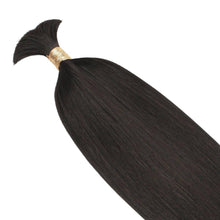 Load image into Gallery viewer, 100% Human Bulk Braiding Hair - Straight
