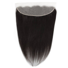 Load image into Gallery viewer, Transparent Lace Human Hair Frontal - Brazilian Straight 13x4
